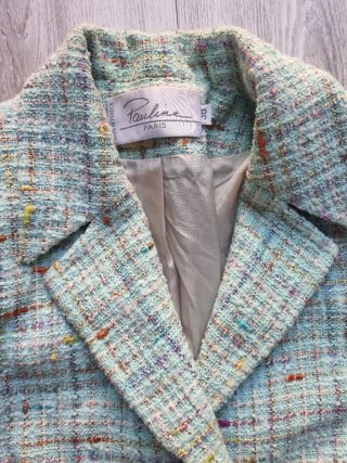 Traje Tweed Chaqueta y Falda