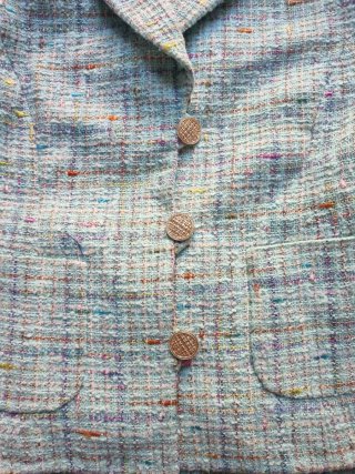 Traje Tweed Chaqueta y Falda