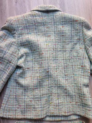 Traje Tweed Chaqueta y Falda