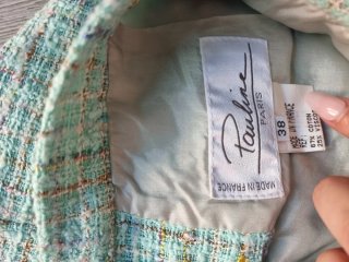 Traje Tweed Chaqueta y Falda