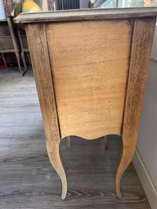 Pareja Mesitas Francesas Provenzales Madera