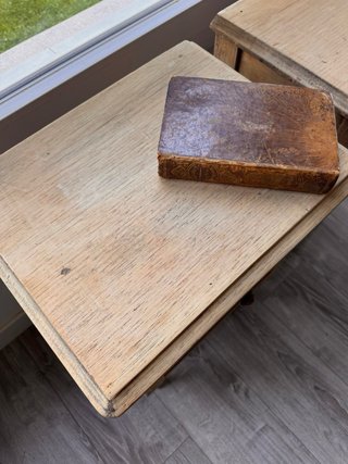 Pareja Mesitas Francesas Provenzales Madera