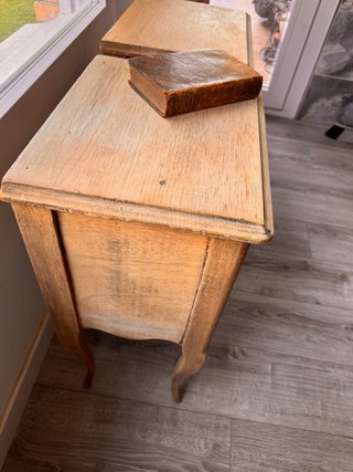 Pareja Mesitas Francesas Provenzales Madera