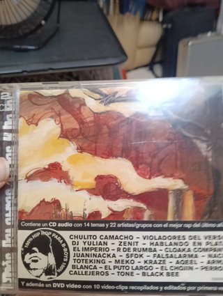 CD Compilatorio Hip Hop Rap Español DVD