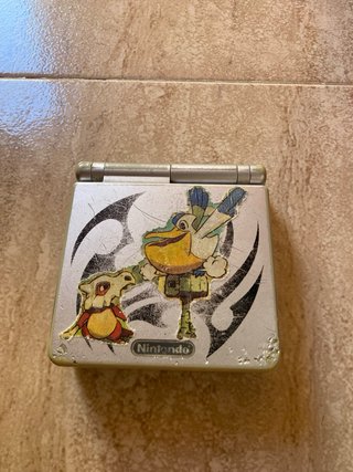 Game Boy Advance SP Plata Tribal