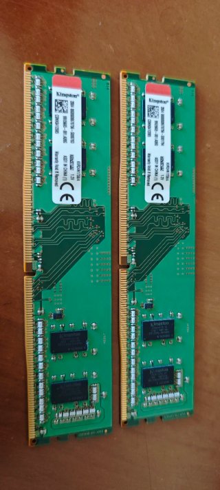 2x4GB Memoria RAM Kingston total 8GB DDR4