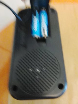 Radio Reloj Digital Negro