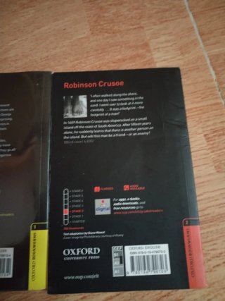 Lote 3 Libros Lectura Inglés - Oxford Nivel 1 y 2