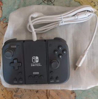 Mando Hori Split Pad Compact Nintendo Switch Gris