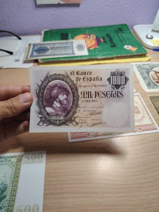 Lote Fascimiles 1000 y 500 Pesetas