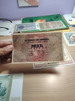 Lote Fascimiles 1000 y 500 Pesetas