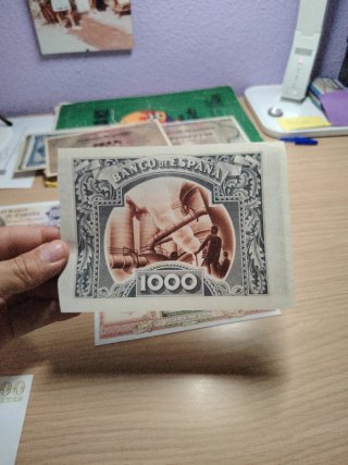 Lote Fascimiles 1000 y 500 Pesetas