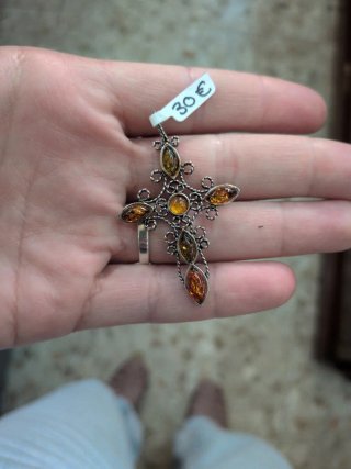 Cruz de Plata y Ámbar