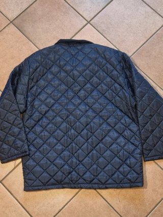 Giacca trapuntata Maserati vintage blu