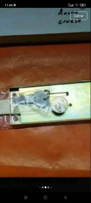 Cerradura seguridad persiana para barras