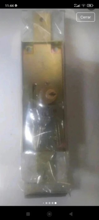 Cerradura seguridad persiana para barras