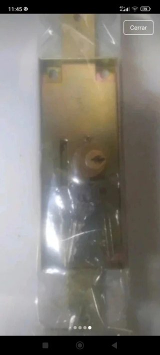 Cerradura seguridad persiana para barras