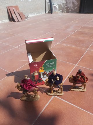 Figuras Portal de Belén Reyes Magos