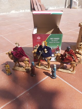 Figuras Portal de Belén Reyes Magos