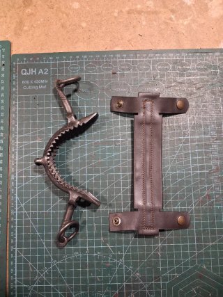 1 Protectore de serreta de cuero desmontable