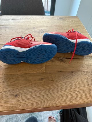 Tenis Adidas Rojos y Azules