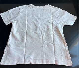 Conjunto camiseta excavadora y bermuda rayas T.7-8