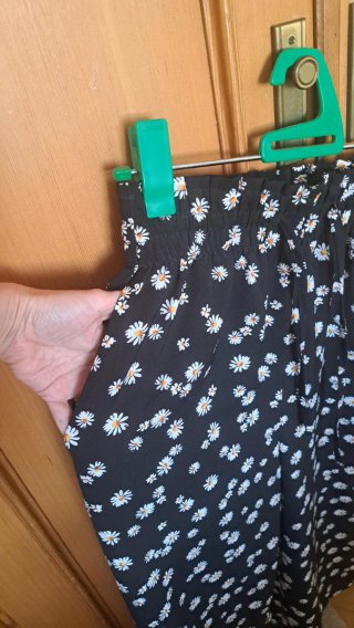 Pantalón estampado flores verano