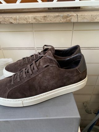 Ballashire Scarpe Uomo Marrone Scamosciate