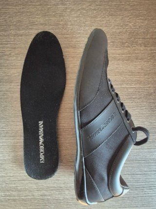 Scarpe Emporio Armani Uomo 41 Nere con lacci