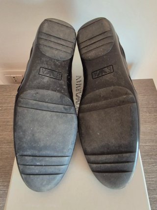 Scarpe Emporio Armani Uomo 41 Nere con lacci