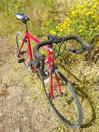 Bicicleta de carretera virus t54