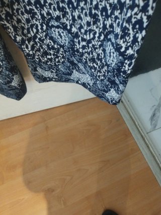 Mono largo estampado con cinturón