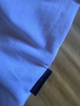 Camiseta Calvin Klein Xl Blanca es como L