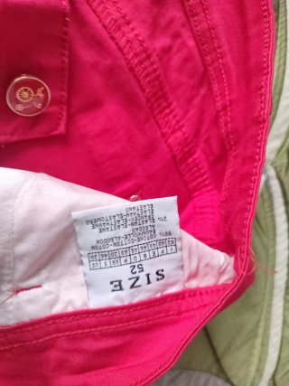 Pantalones cortos vaqueros fucsia  Talla 52
