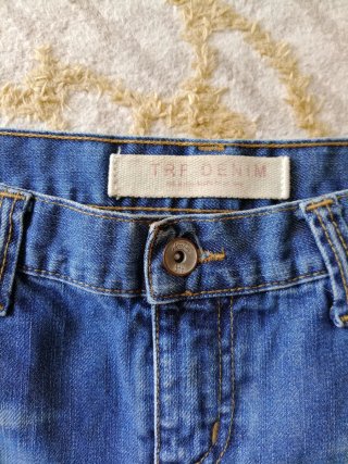 Minifalda vaquera TRF denim talla 38