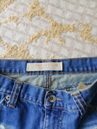 Minifalda vaquera TRF denim talla 38