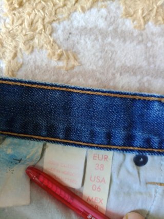 Minifalda vaquera TRF denim talla 38