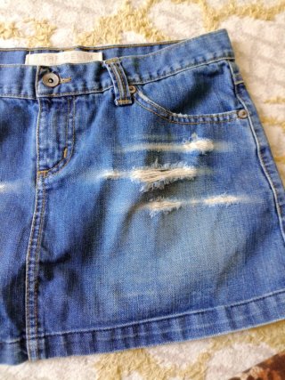Minifalda vaquera TRF denim talla 38
