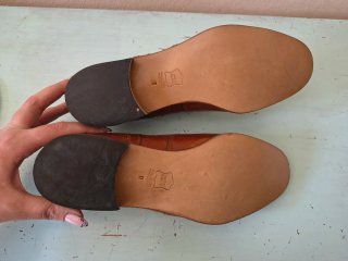 Scarpe stringate Tolò Cuoio Made in Italy