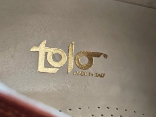 Scarpe stringate Tolò Cuoio Made in Italy