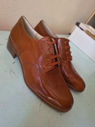 Scarpe stringate Tolò Cuoio Made in Italy
