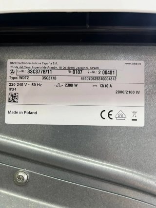 Secadora Balay 7kg