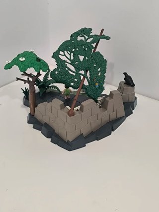 Playmobil Famiglia nel Giardino Privato
