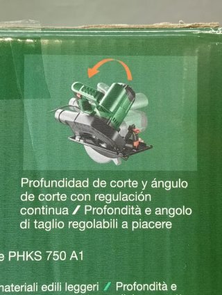 Sierra Circular Parkside PHKS 750 A1