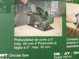 Sierra Circular Parkside PHKS 750 A1