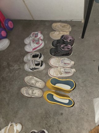 Lote zapatillas infantiles