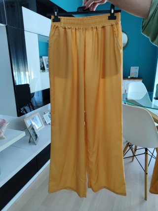 Conjunto verano naranja peces sin estrenar