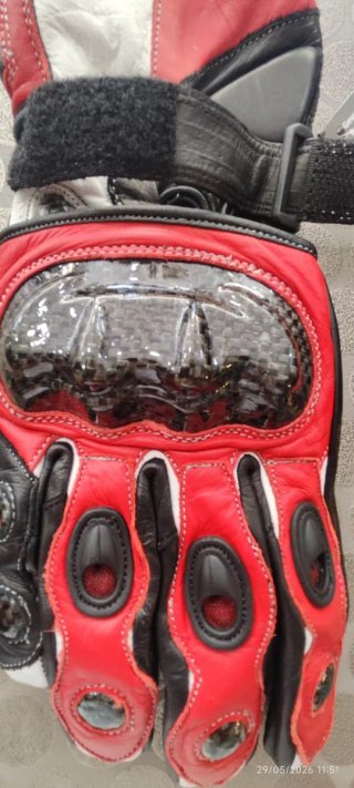 Guantes Racing de Piel Talla L