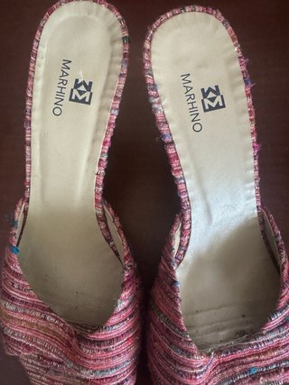 Sandalias MARHINO destalonadas multicolor