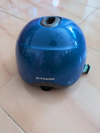 Casco infantil azul
